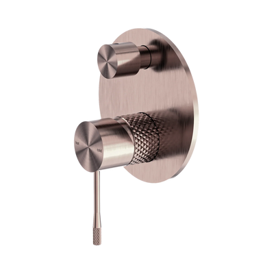Nero Opal Shower Mixer With Diverter, Brushed Bronze