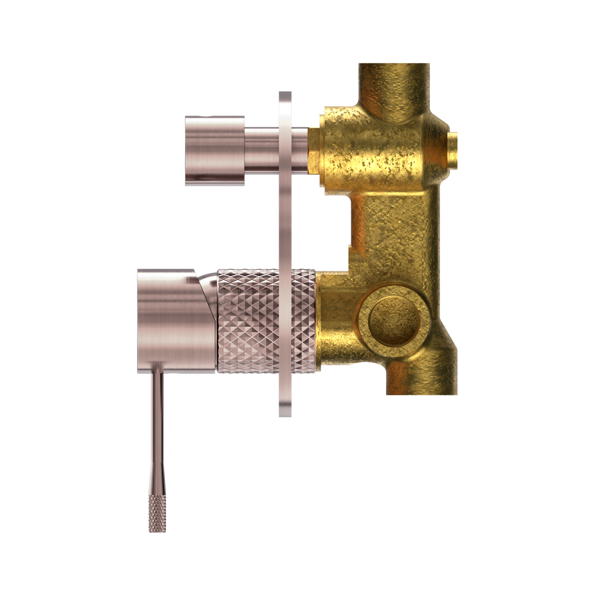 Nero Opal Diverter Mixer, Brushed Bronze