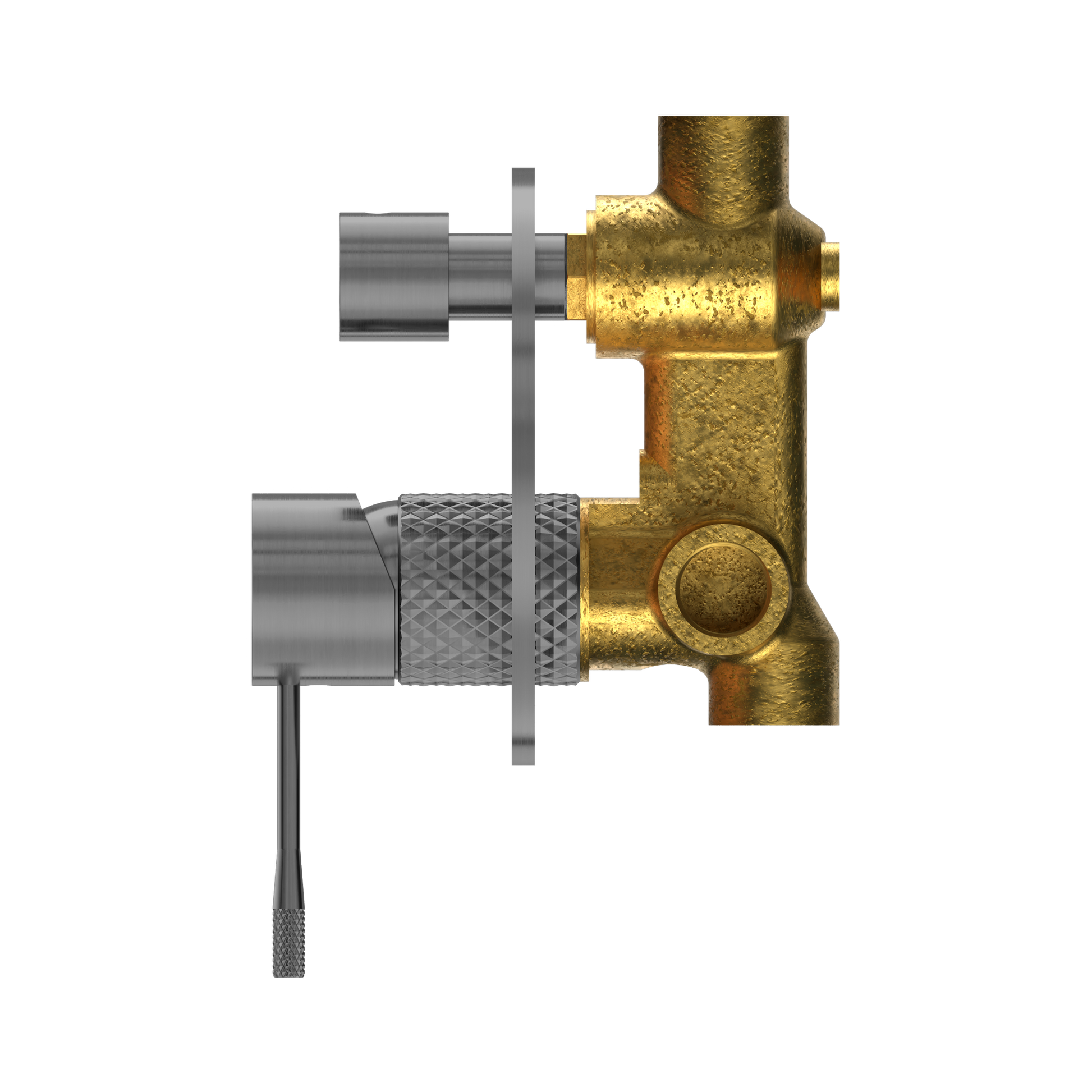 Nero Opal Diverter Mixer, Graphite