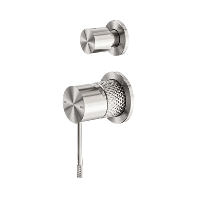 Nero Opal Shower Mixer With Diverter Separate Plate, Brushed Nickel