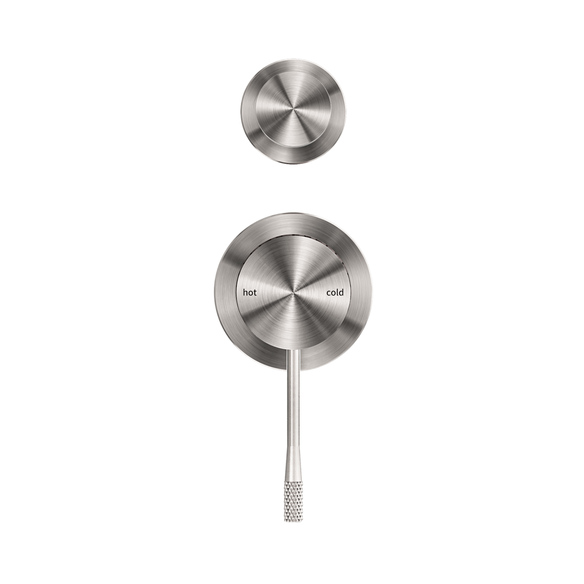Nero Opal Diverter Mixer Separate Plate, Brushed Nickel
