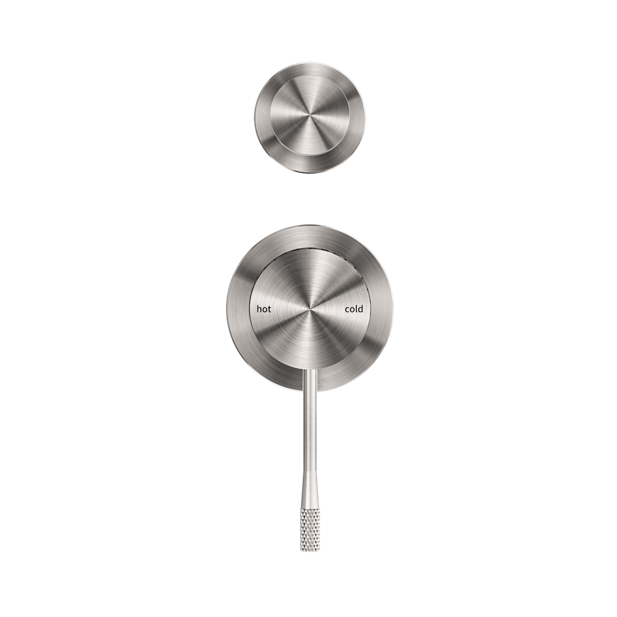 Nero Opal Diverter Mixer Separate Plate, Brushed Nickel