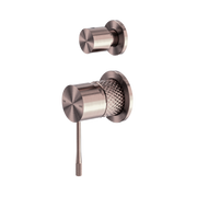 Nero Opal Diverter Mixer Separate Plate, Brushed Bronze