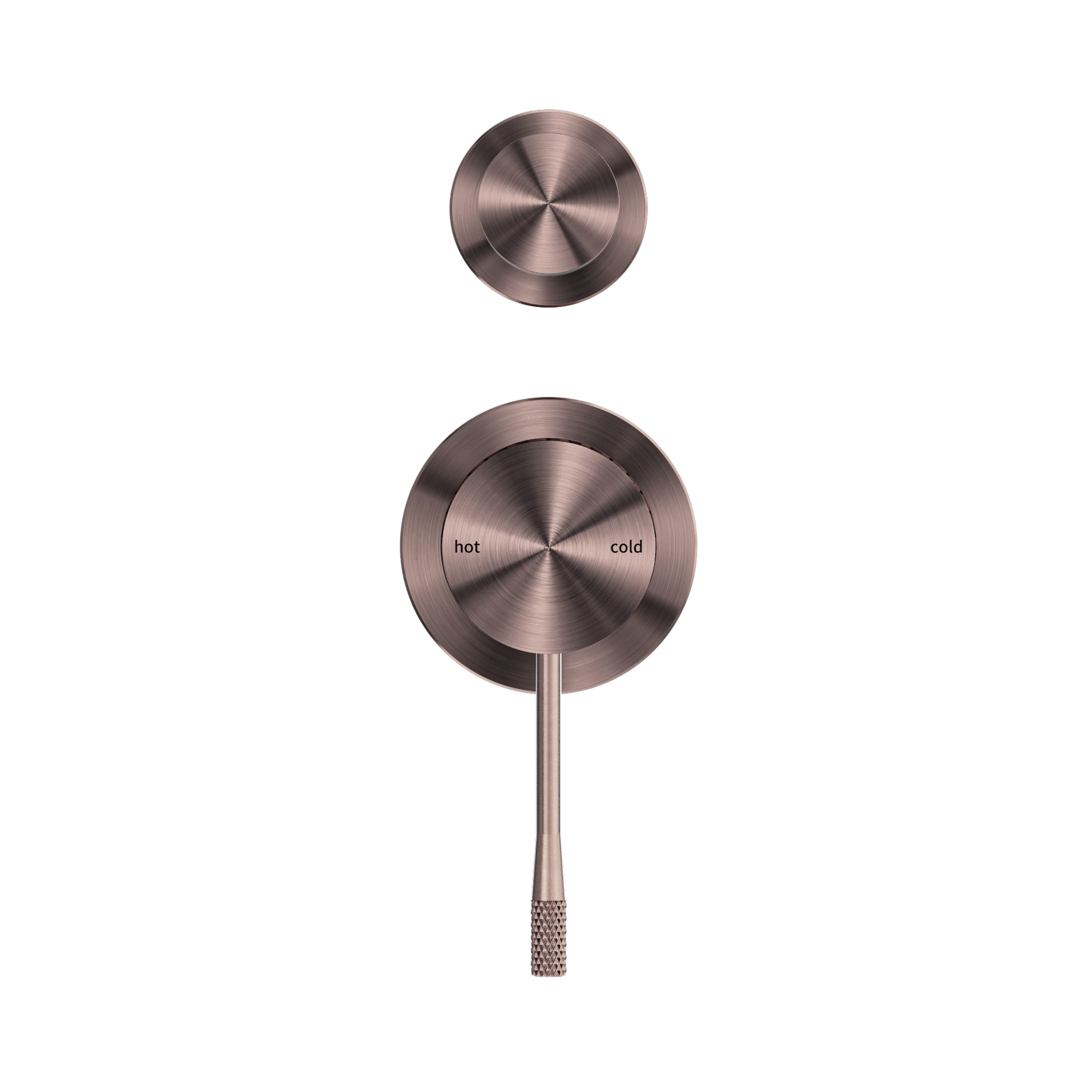 Nero Opal Diverter Mixer Separate Plate, Brushed Bronze