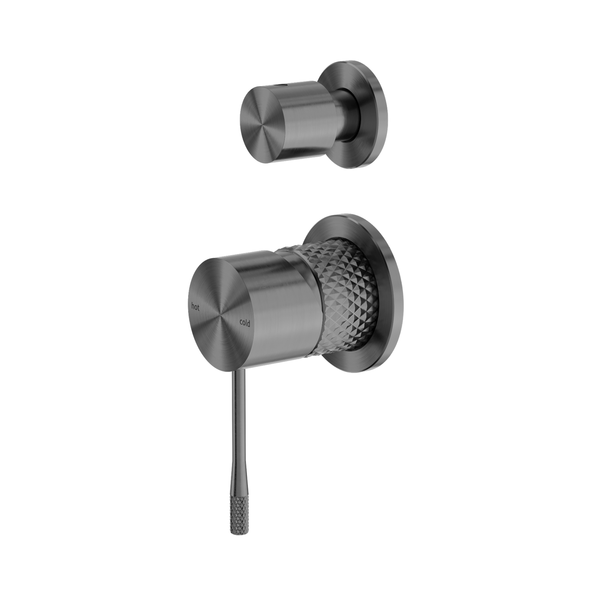 Nero Opal Diverter Mixer Separate Plate, Graphite