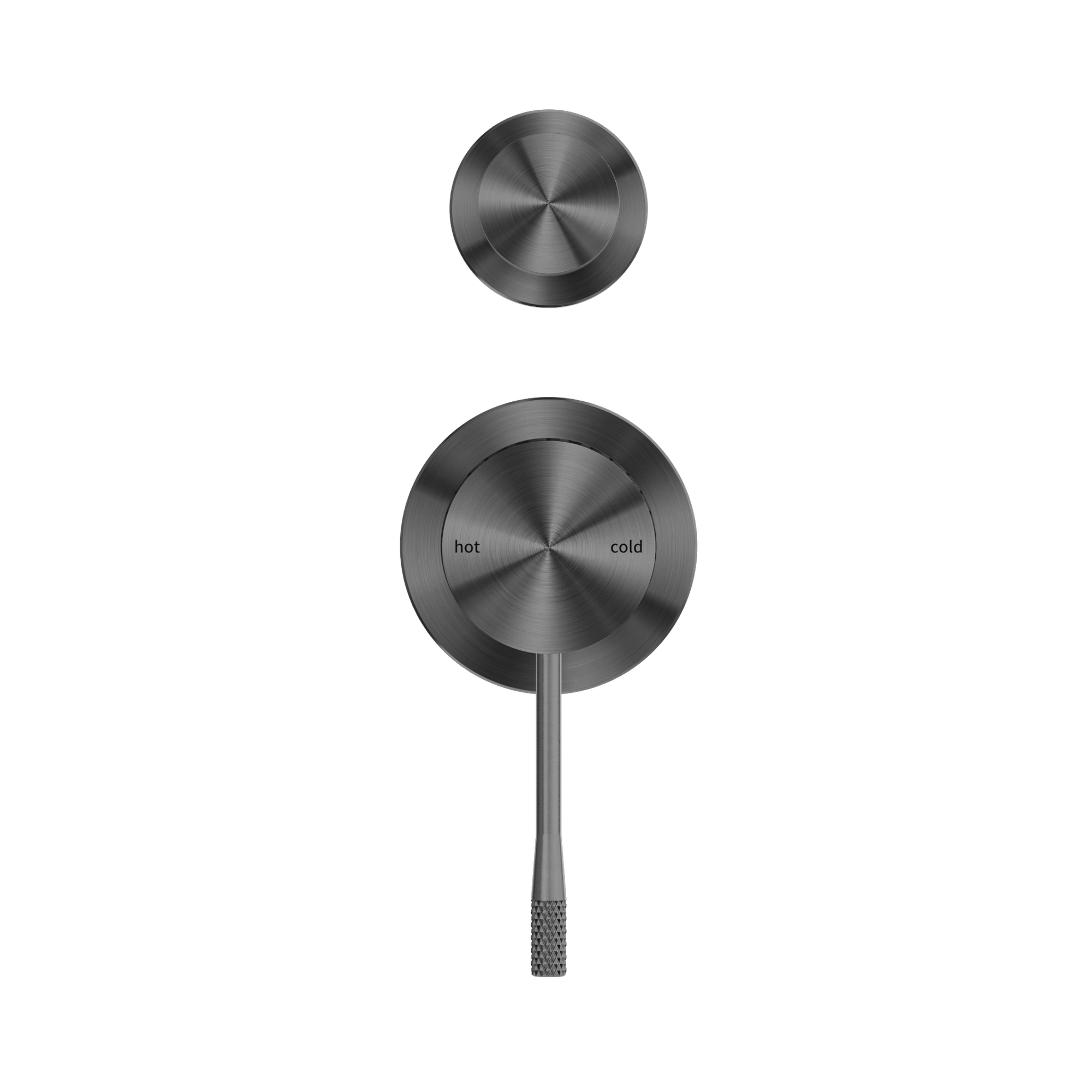 Nero Opal Diverter Mixer Separate Plate, Graphite