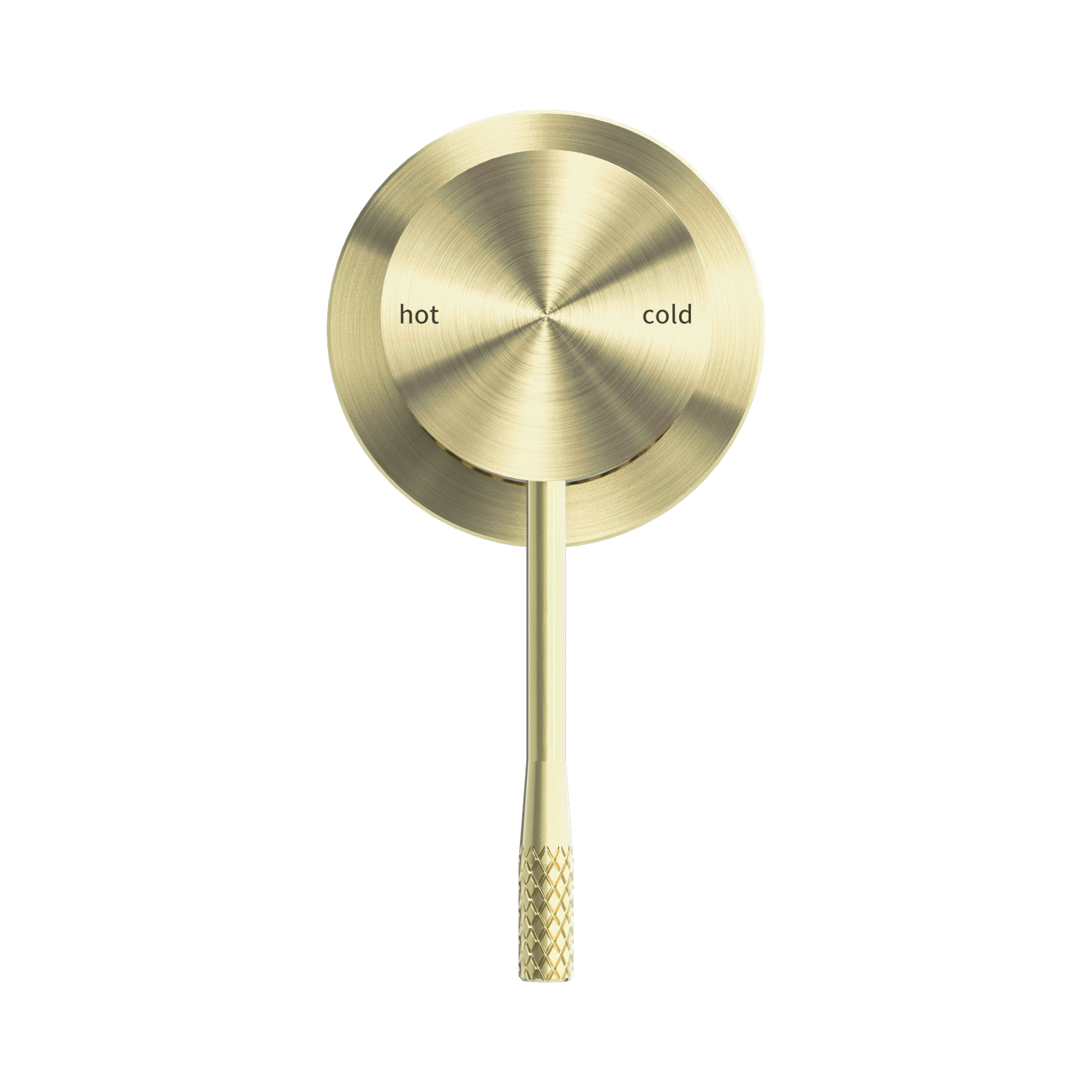Nero Opal Wall/Shower Mixer 60mm Plate, Brushed Gold