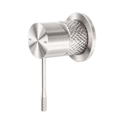 Nero Opal Wall/Shower Mixer 60mm Plate, Brushed Nickel
