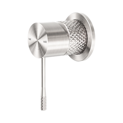 Nero Opal Shower Mixer 60mm Plate, Brushed Nickel