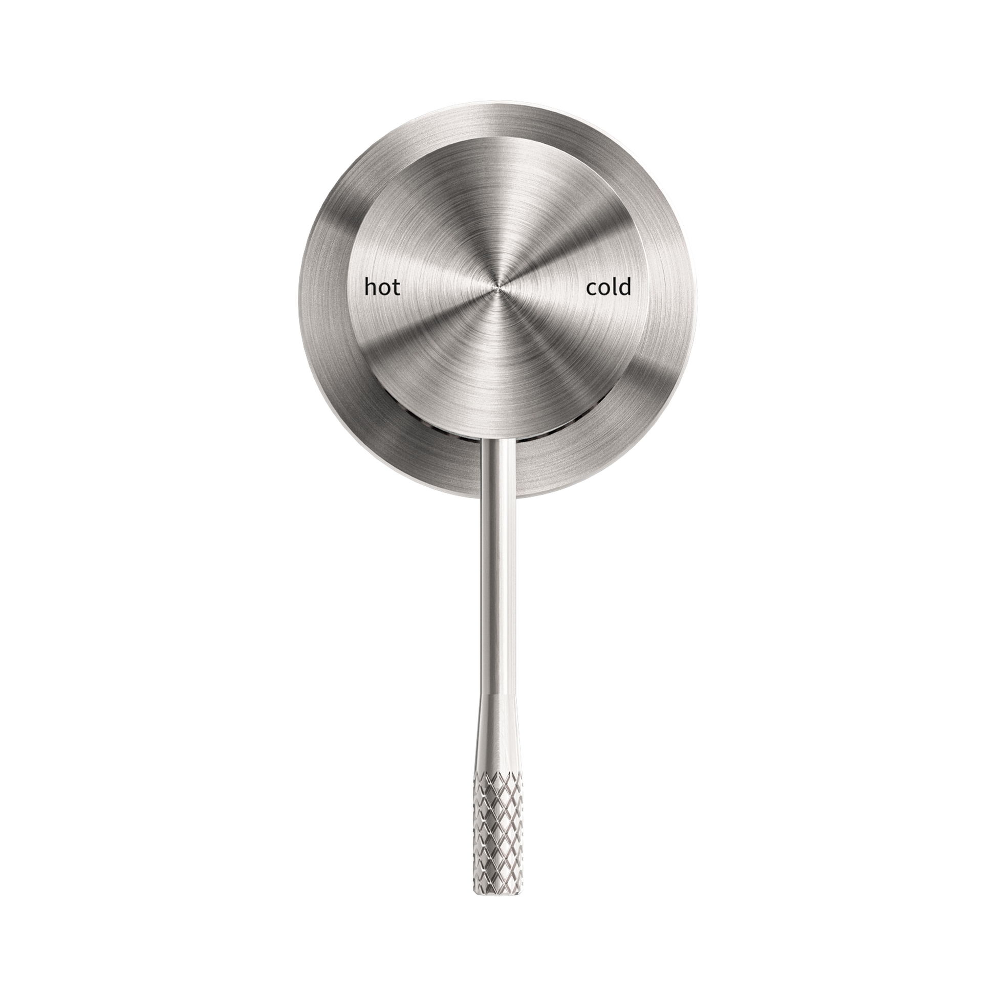Nero Opal Wall/Shower Mixer 60mm Plate, Brushed Nickel