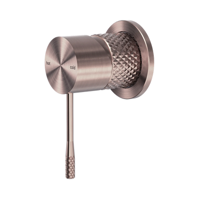 Nero Opal Shower Mixer 60mm Plate, Brushed Bronze