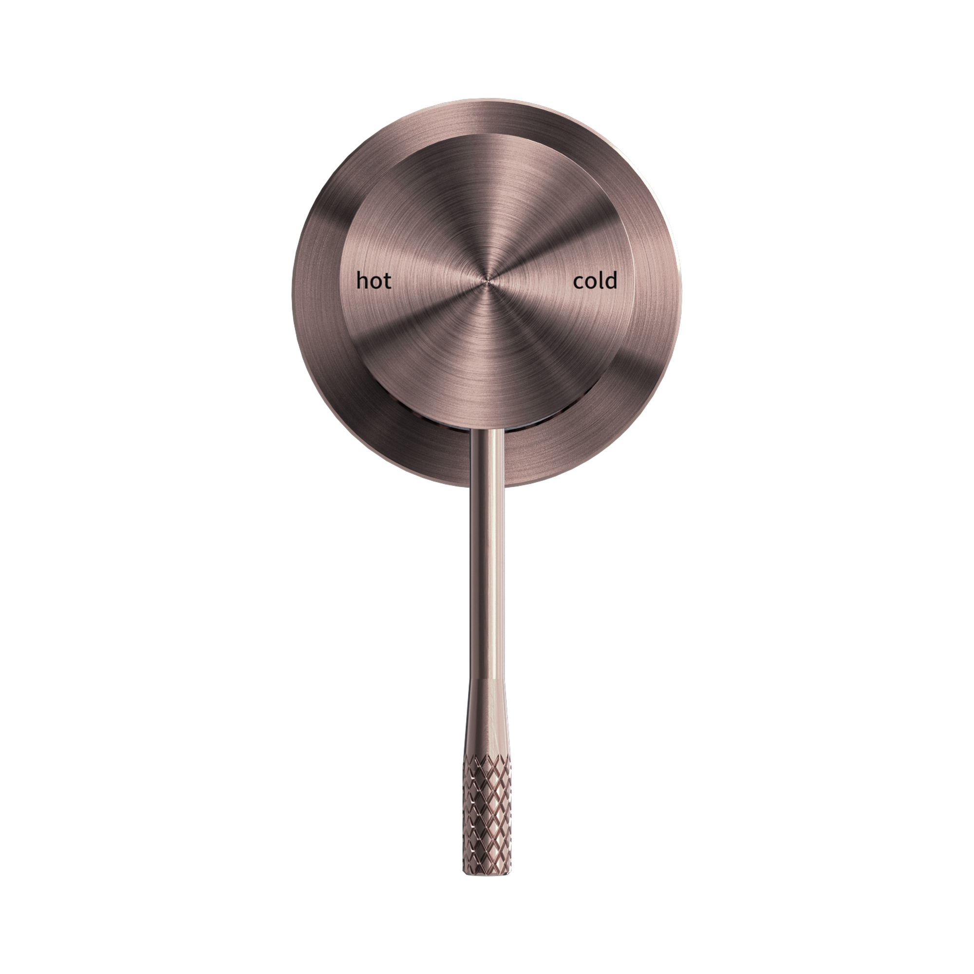 Nero Opal Wall/Shower Mixer 60mm Plate, Brushed Bronze