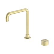 Nero Opal Progressive Tall Basin Set, Brushed Gold