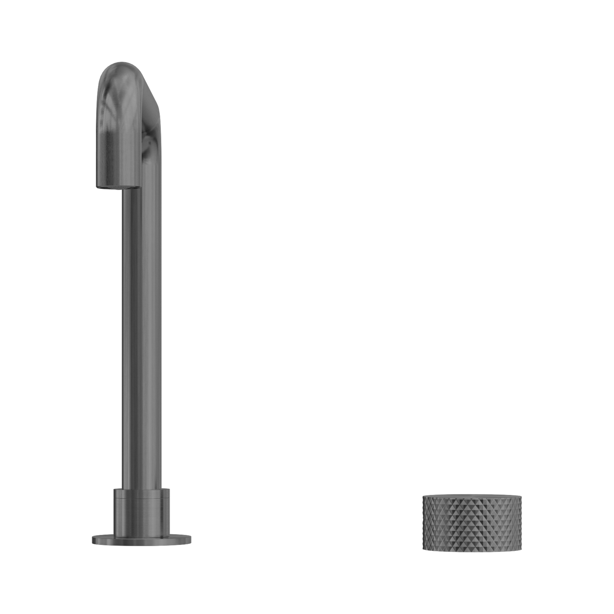 Nero Opal Progressive Tall Basin Set, Graphite