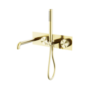 Nero Opal Progressive Shower System With Spout 230mm, Brushed Gold