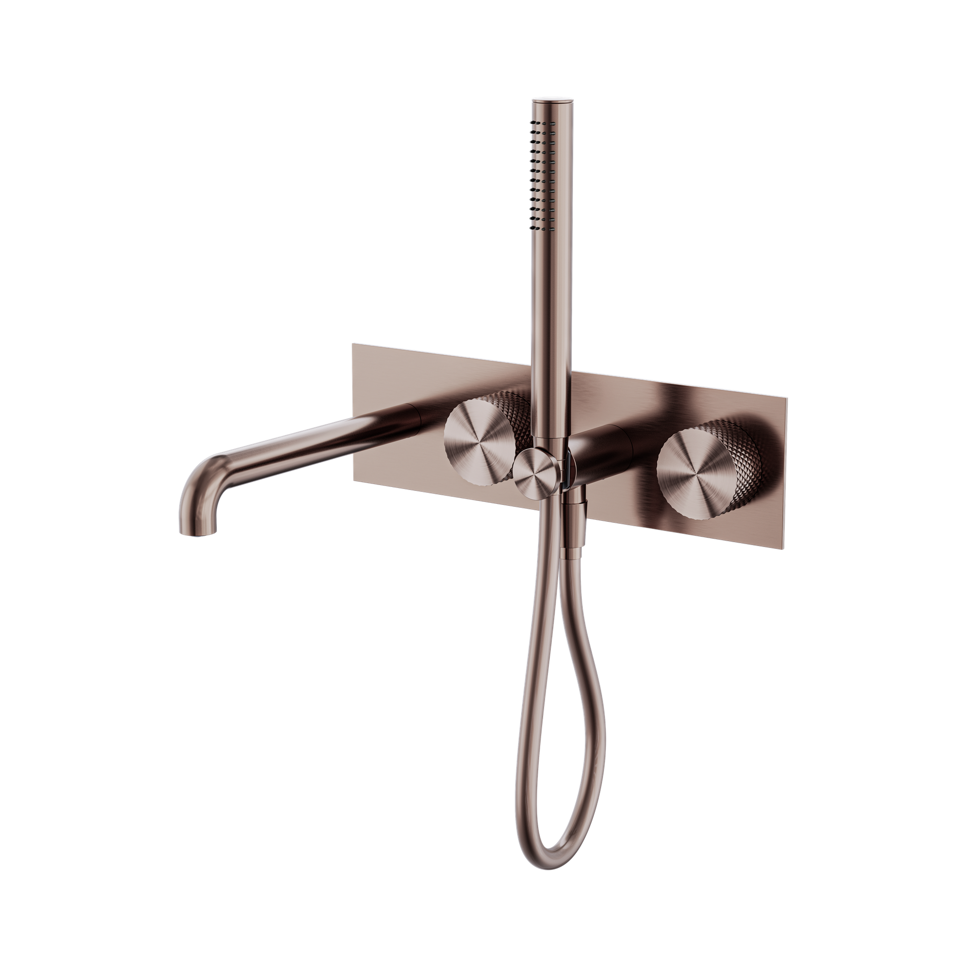 Nero Opal Progressive Shower System With Spout 230mm, Brushed Bronze