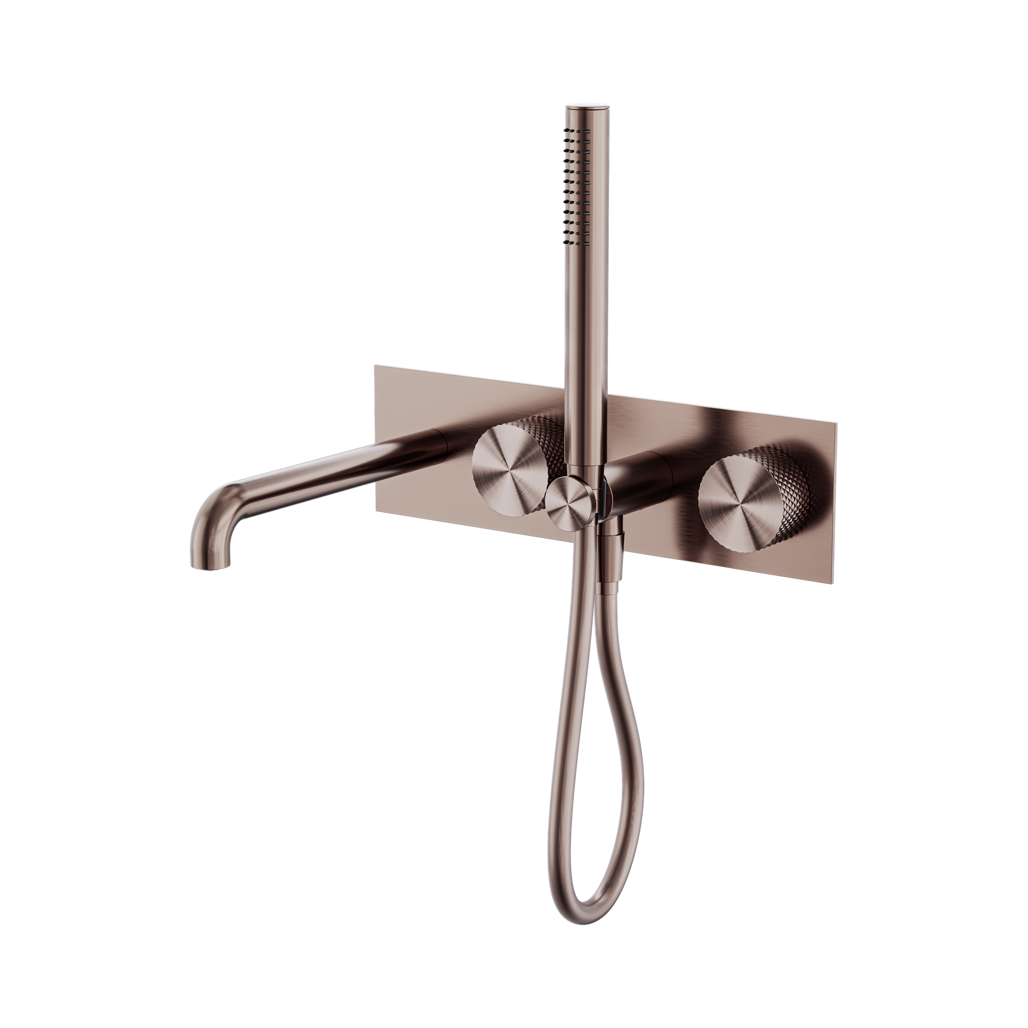 Nero Opal Progressive Shower System With Spout 230mm, Brushed Bronze