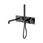 Nero Opal Progressive Shower System With Spout 230mm, Graphite