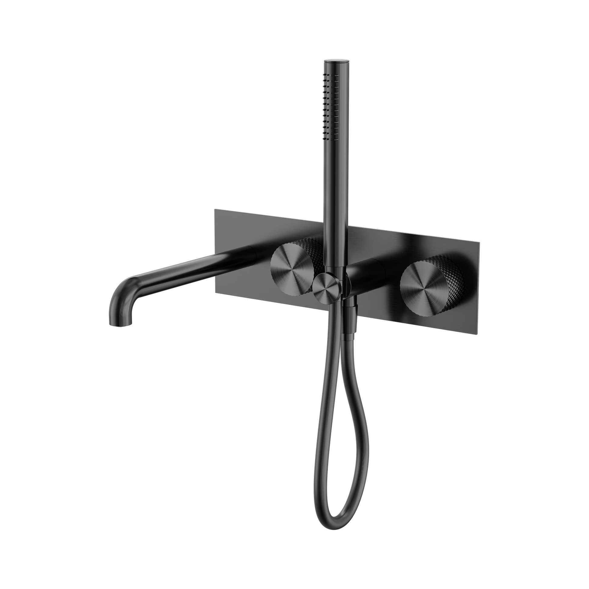Nero Opal Progressive Shower System With Spout 230mm, Graphite