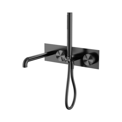 Nero Opal Progressive Shower System With Spout 230mm, Graphite