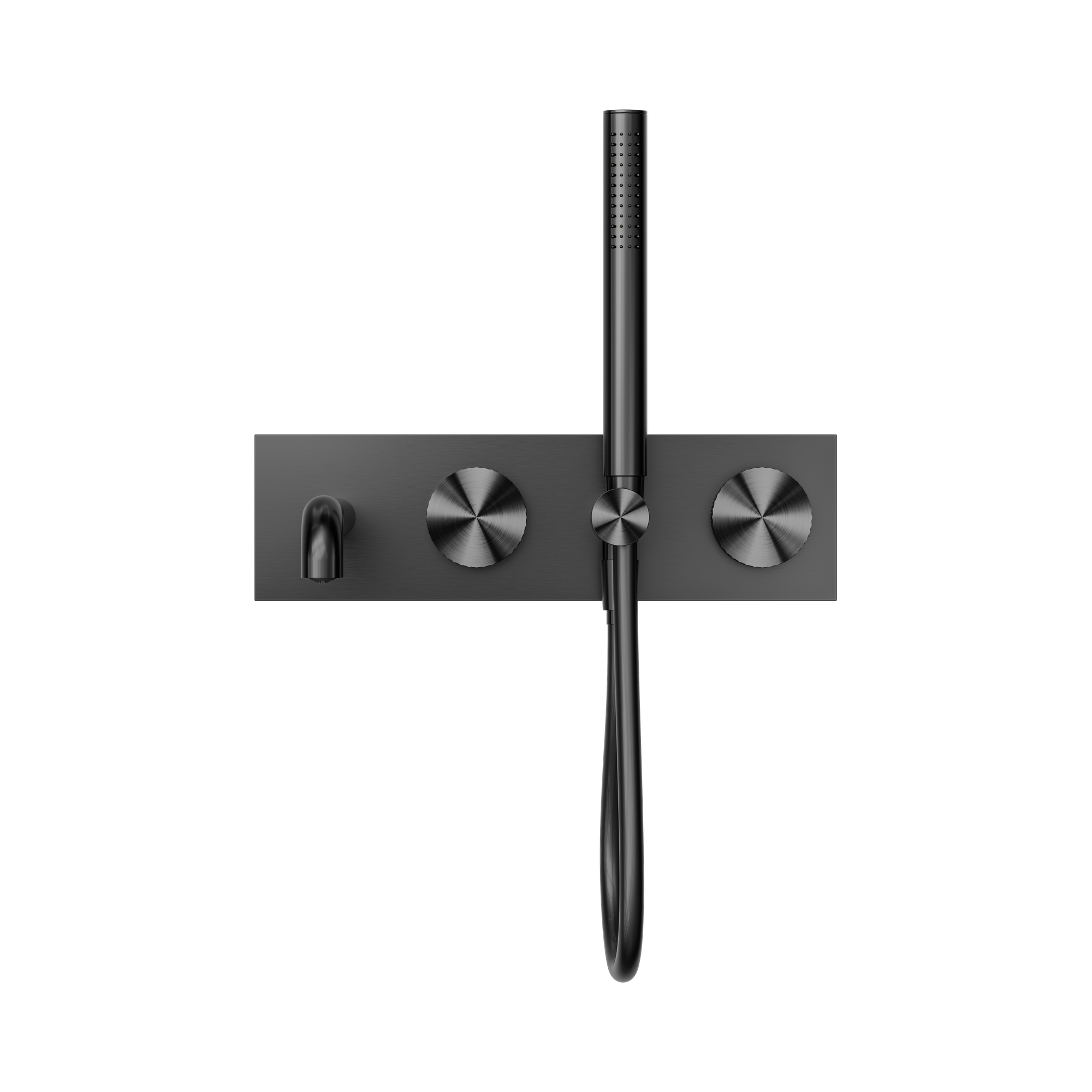 Nero Opal Progressive Shower System With Spout 230mm, Graphite
