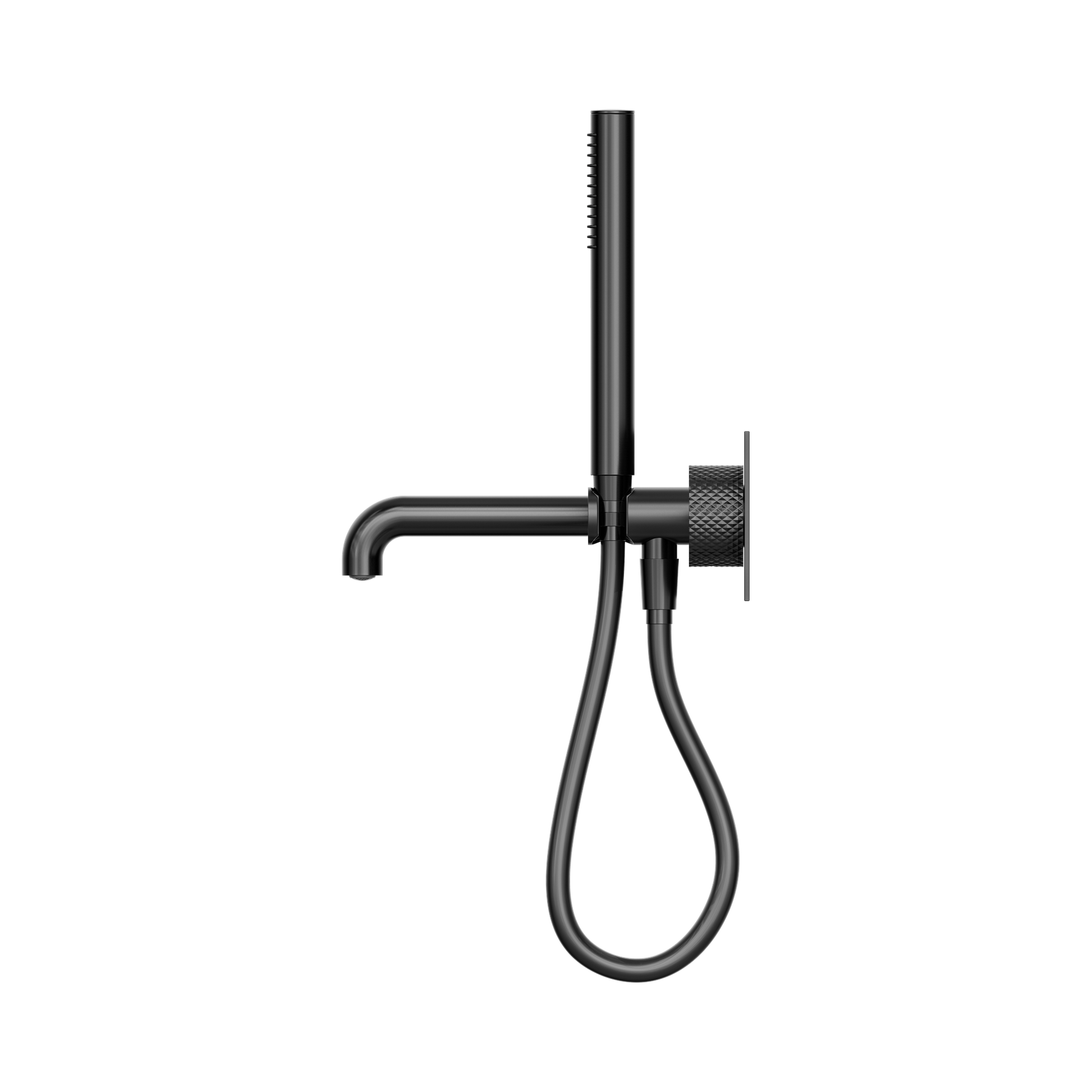 Nero Opal Progressive Shower System With Spout 250mm, Graphite