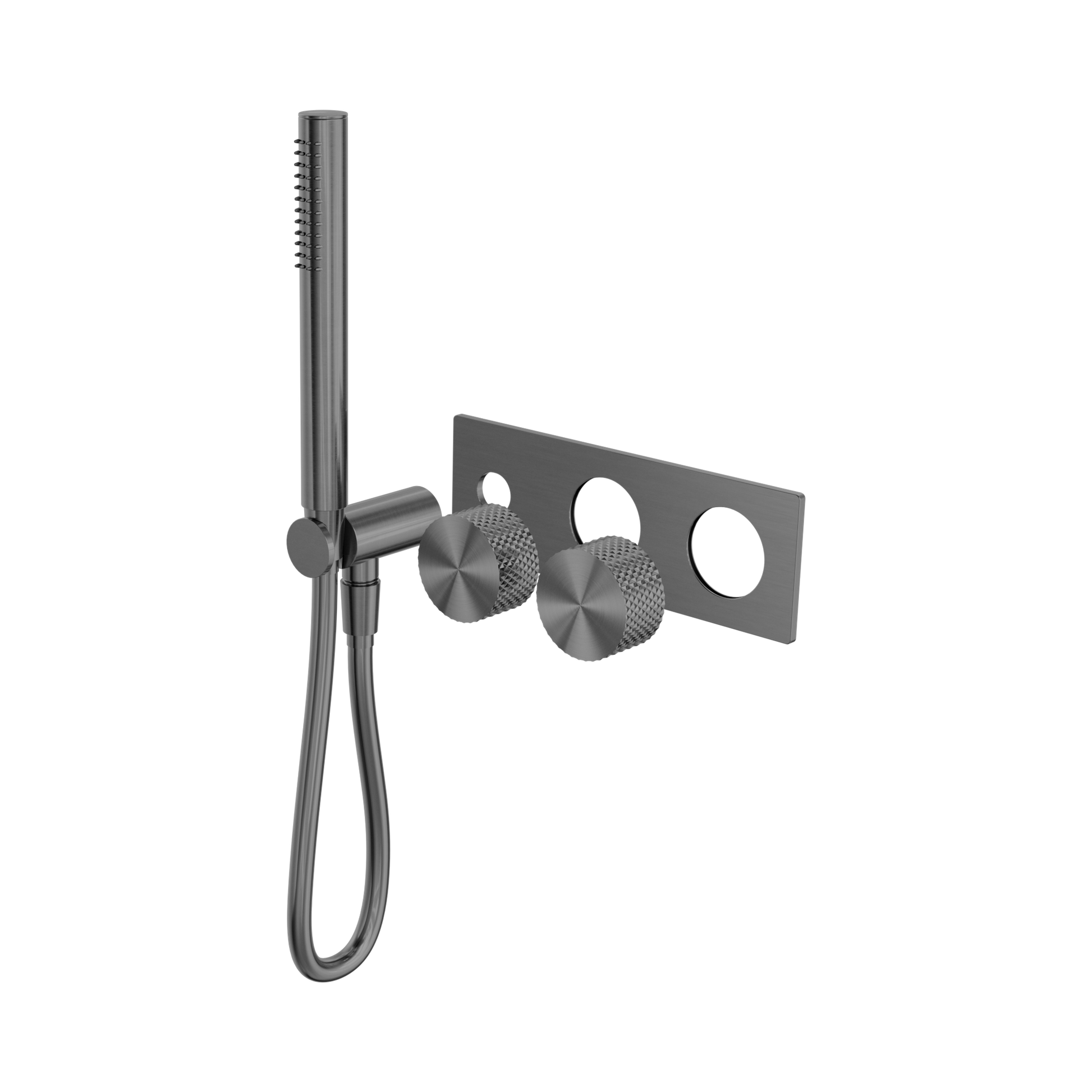 Nero Opal Progressive Shower System Trim Kits Only, Graphite