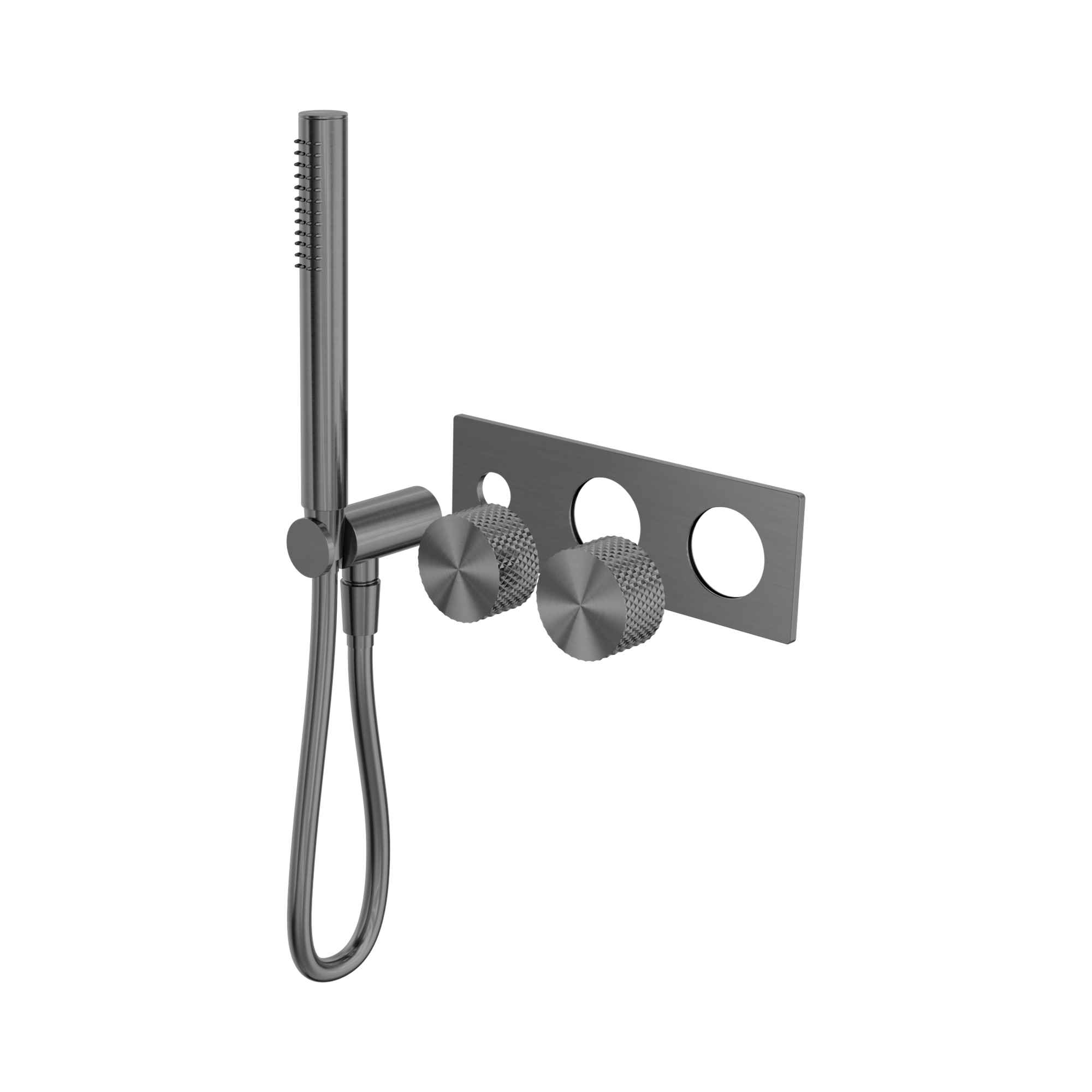 Nero Opal Progressive Shower System Trim Kits Only, Graphite
