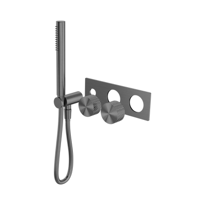 Nero Opal Progressive Shower System Trim Kits Only, Graphite