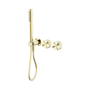 Nero Opal Progressive Shower System Separate Plate, Brushed Gold