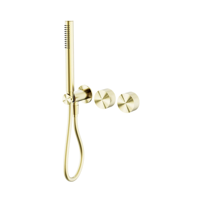 Nero Opal Progressive Shower System Separate Plate, Brushed Gold