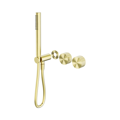 Nero Opal Progressive Shower System Separate Plate Trim Kits Only, Brushed Gold