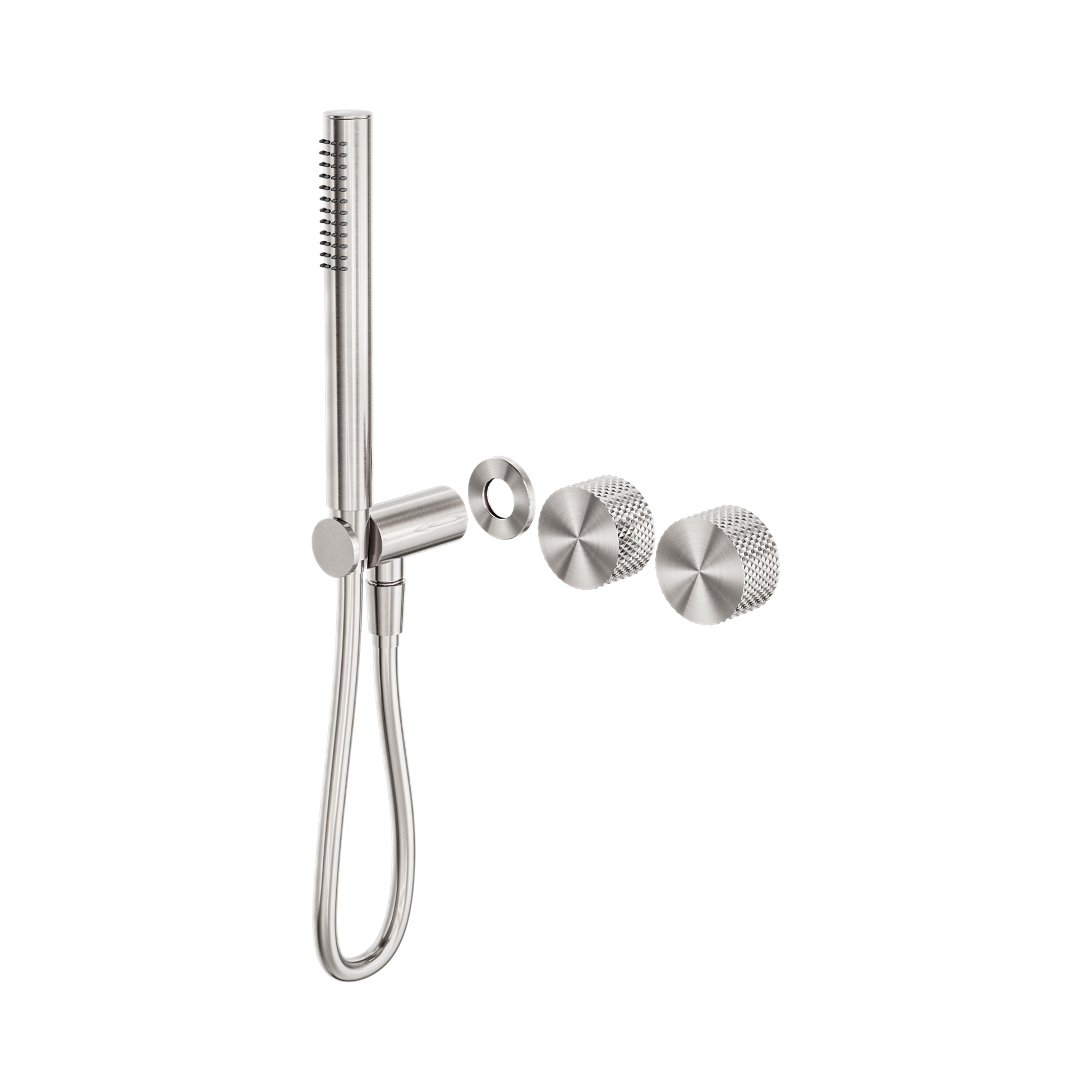 Nero Opal Progressive Shower System Separate Plate Trim Kits Only, Brushed Nickel