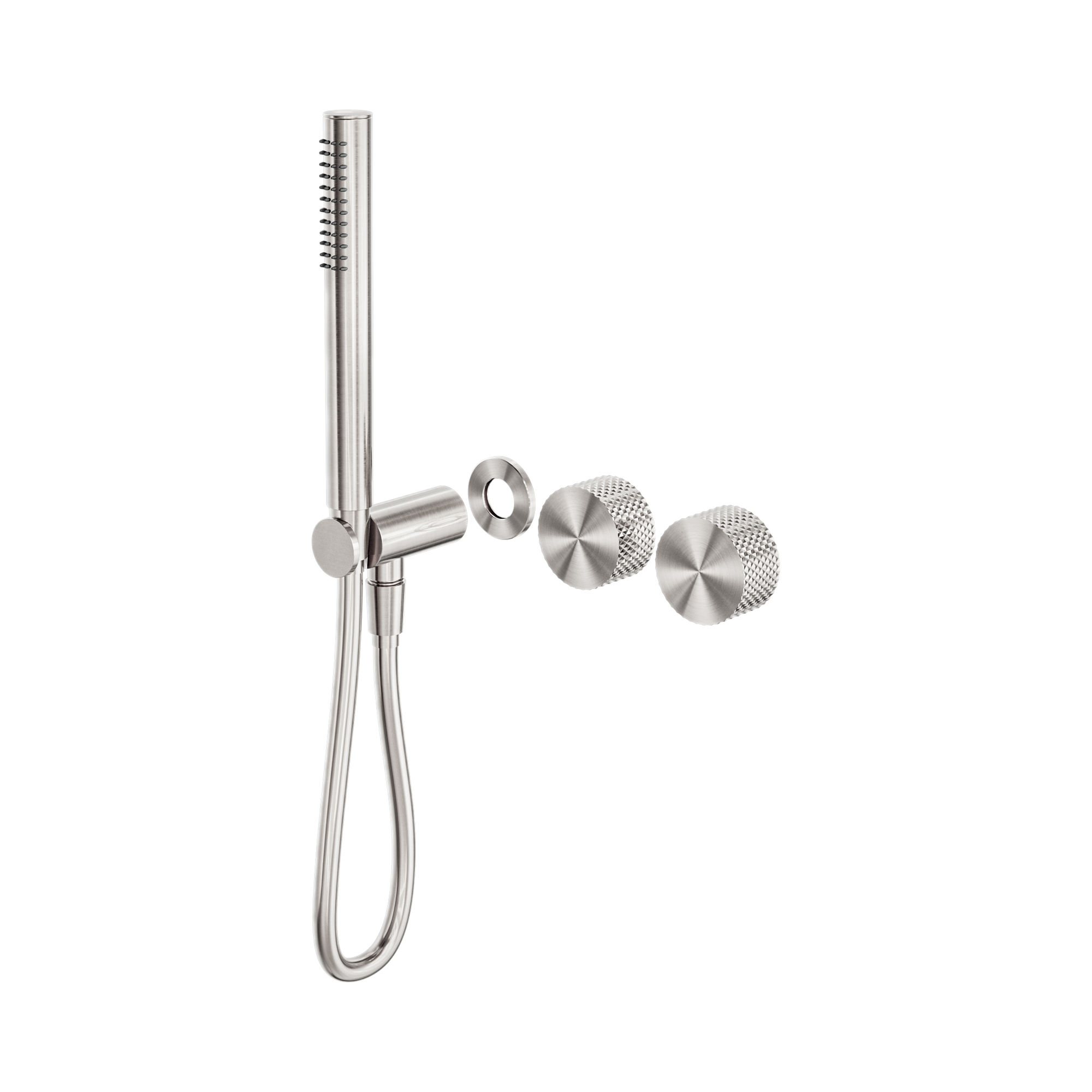 Nero Opal Progressive Shower System Separate Plate Trim Kits Only, Brushed Nickel