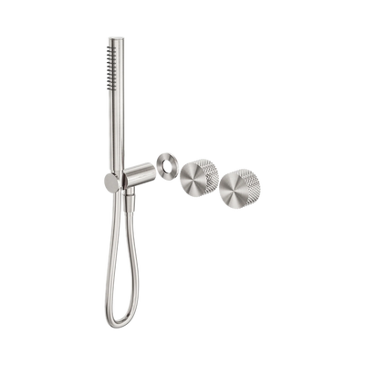 Nero Opal Progressive Shower System Separate Plate Trim Kits Only, Brushed Nickel