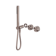 Nero Opal Progressive Shower System Separate Plate Trim Kits Only, Brushed Bronze