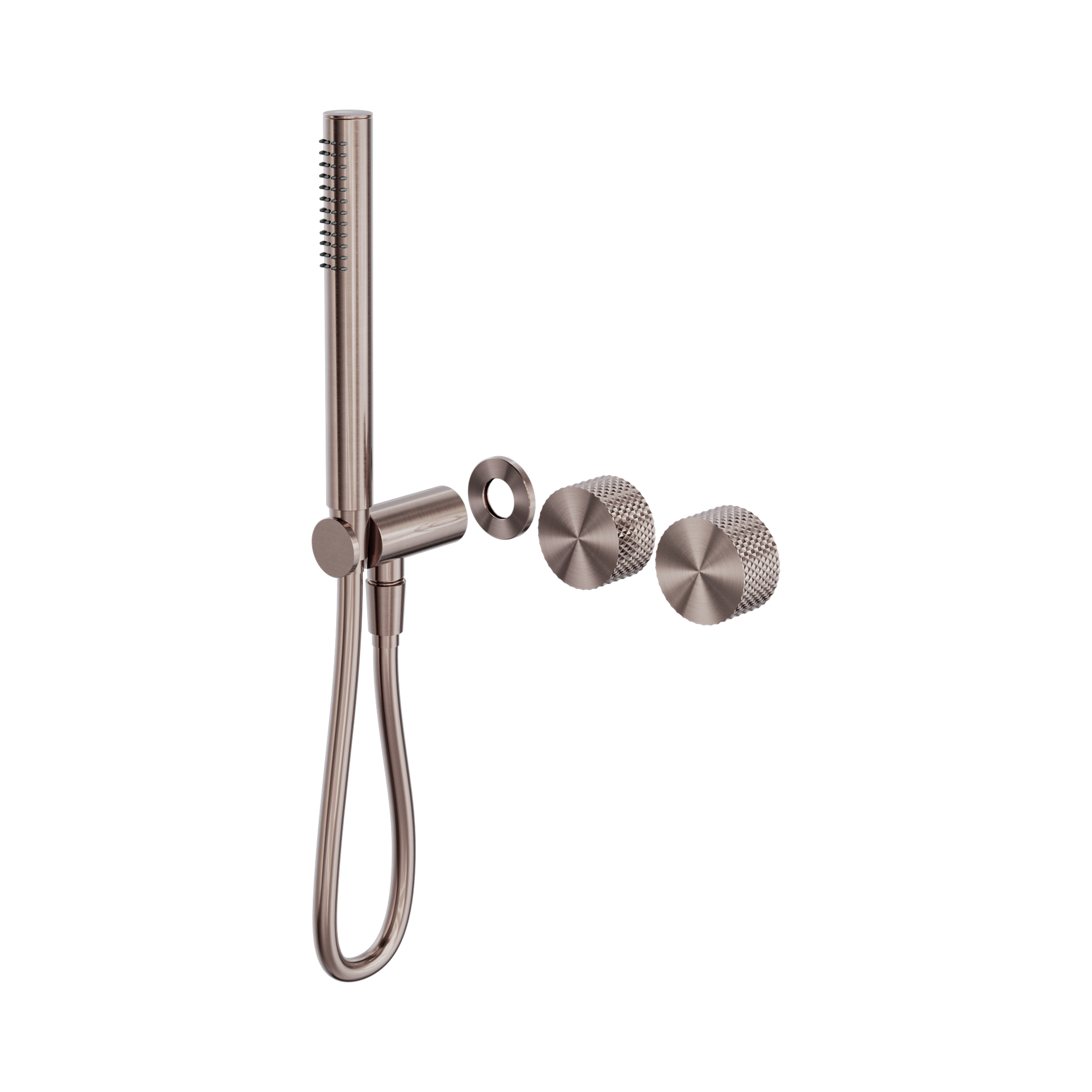 Nero Opal Progressive Shower System Separate Plate Trim Kits Only, Brushed Bronze