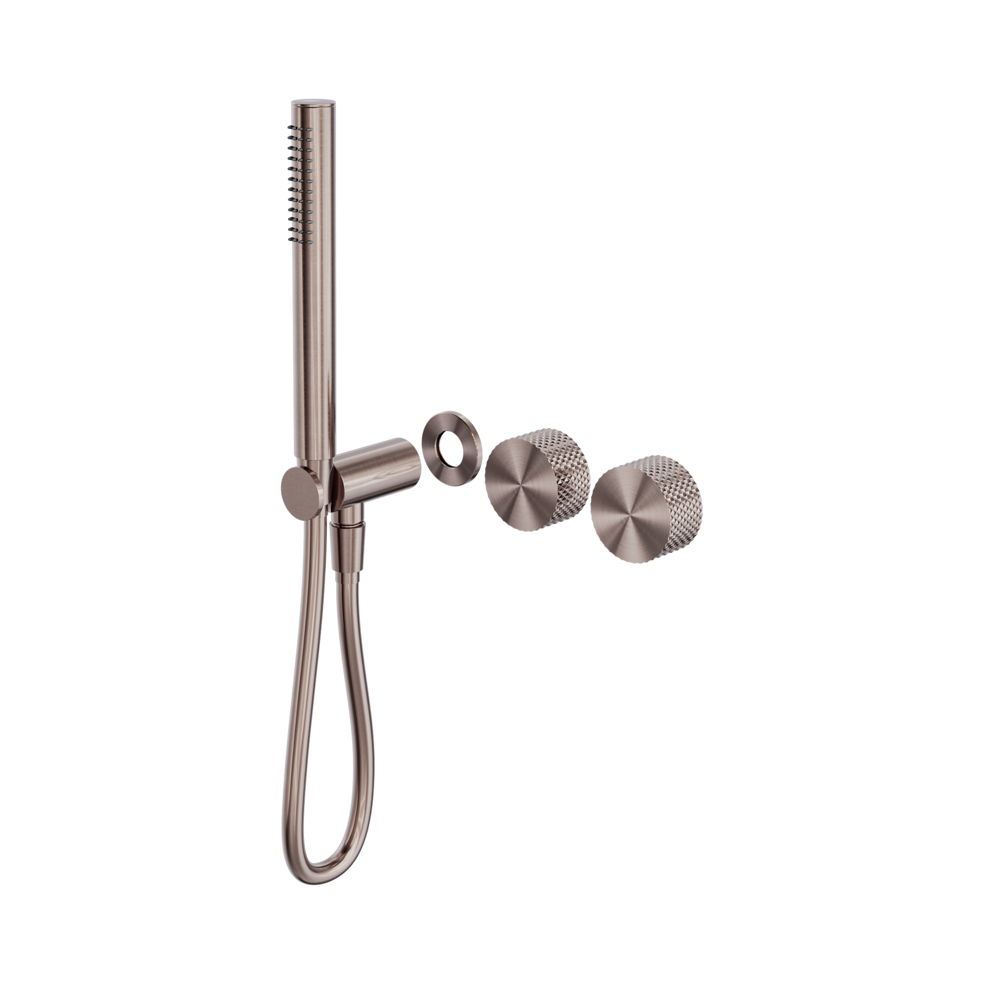 Nero Opal Progressive Shower System Separate Plate Trim Kits Only, Brushed Bronze