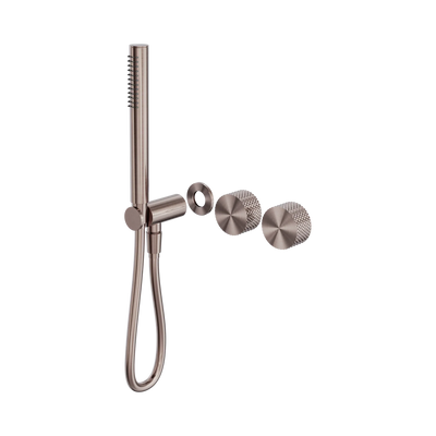 Nero Opal Progressive Shower System Separate Plate Trim Kits Only, Brushed Bronze