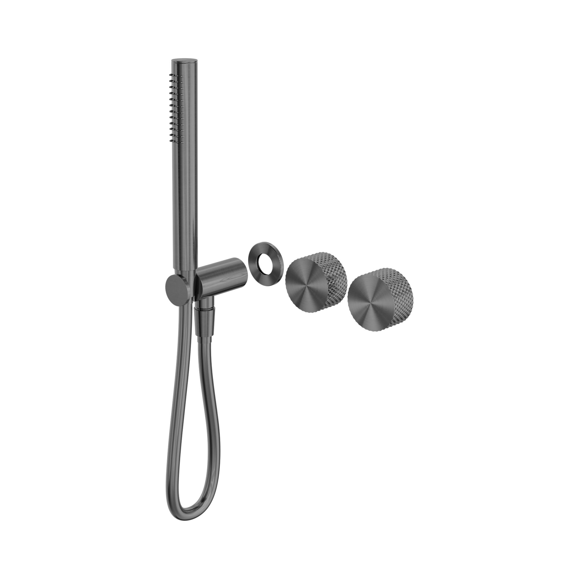 Nero Opal Progressive Shower System Separate Plate Trim Kits Only, Graphite