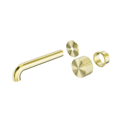 Nero Opal Progressive Wall Basin/Bath Set 160mm Trim Kits Only, Brushed Gold