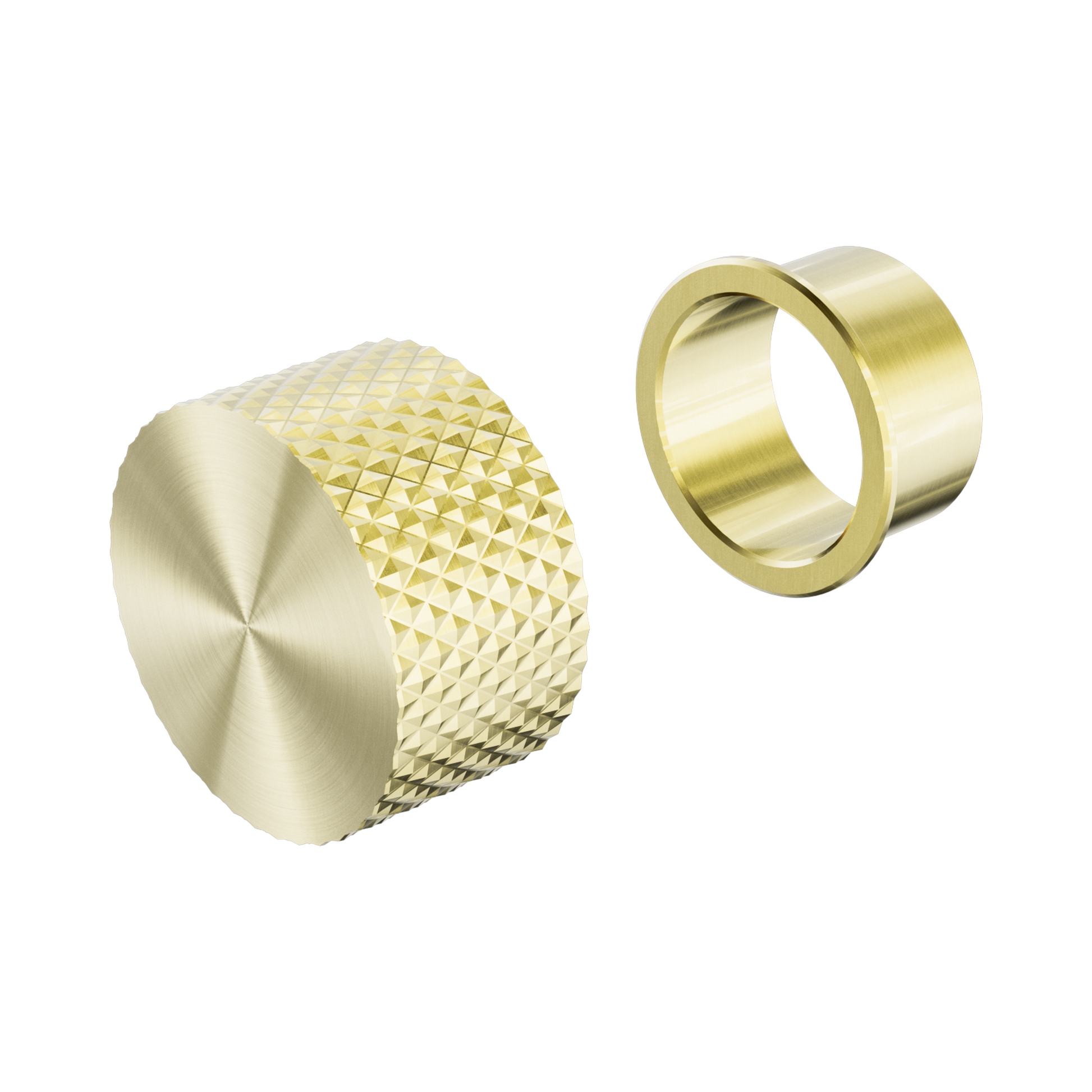 Nero Opal Progressive Wall/Shower Mixer Trim Kits Only, Brushed Gold