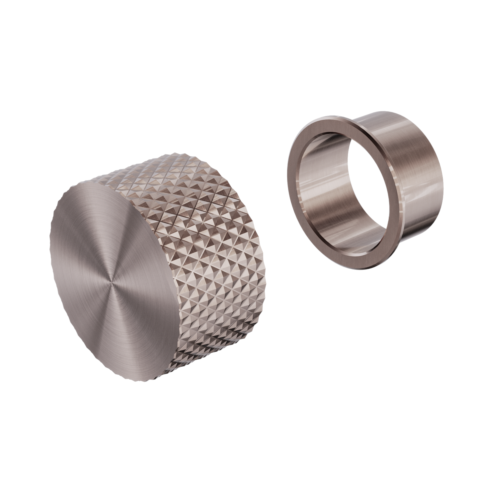 Nero Opal Progressive Wall/Shower Mixer Trim Kits Only, Brushed Bronze
