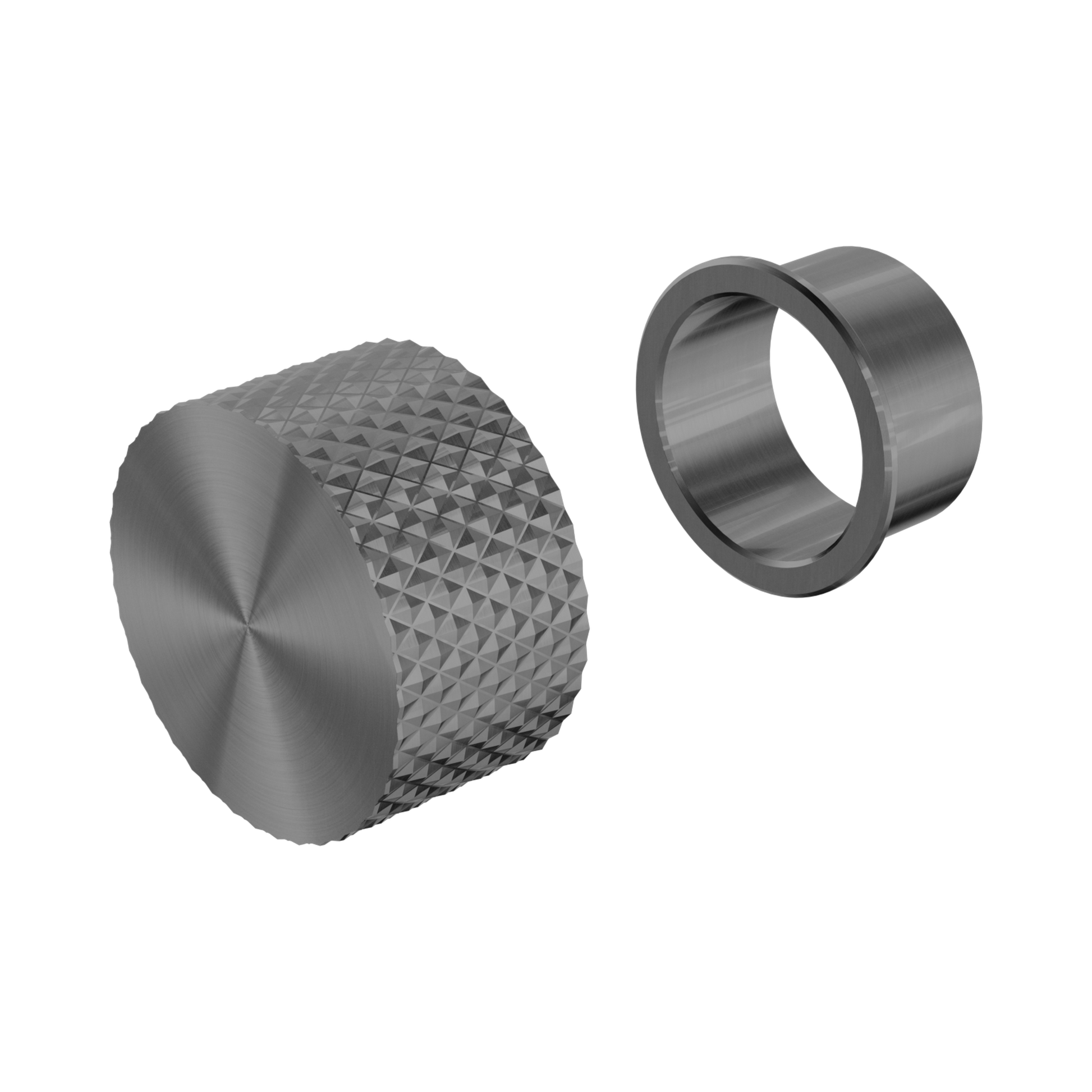 Nero Opal Progressive Wall/Shower Mixer Trim Kits Only, Graphite
