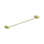 Nero Opal Single Towel Rail 600mm, Brushed Gold