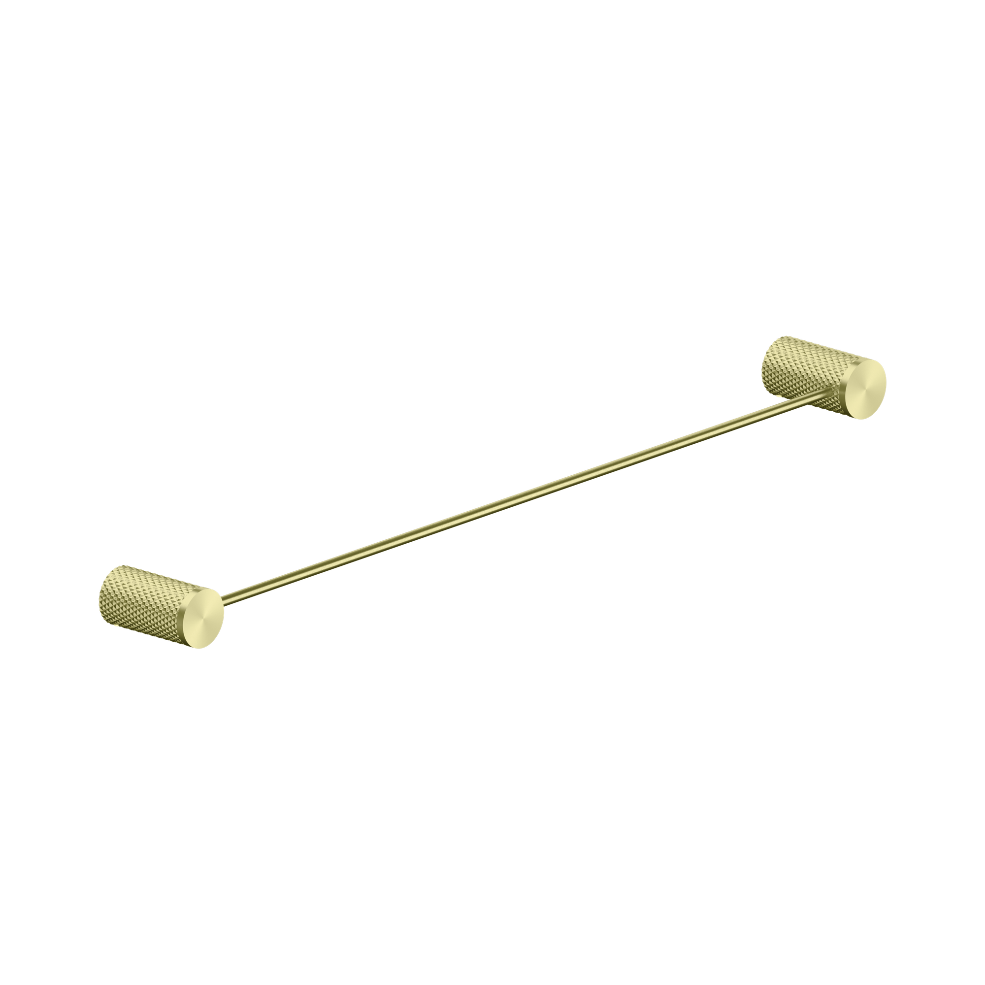 Nero Opal Single Towel Rail 600mm, Brushed Gold