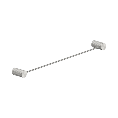 Nero Opal Single Towel Rail 600mm, Brushed Nickel
