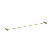 Nero Opal Single Towel Rail 800mm, Brushed Gold