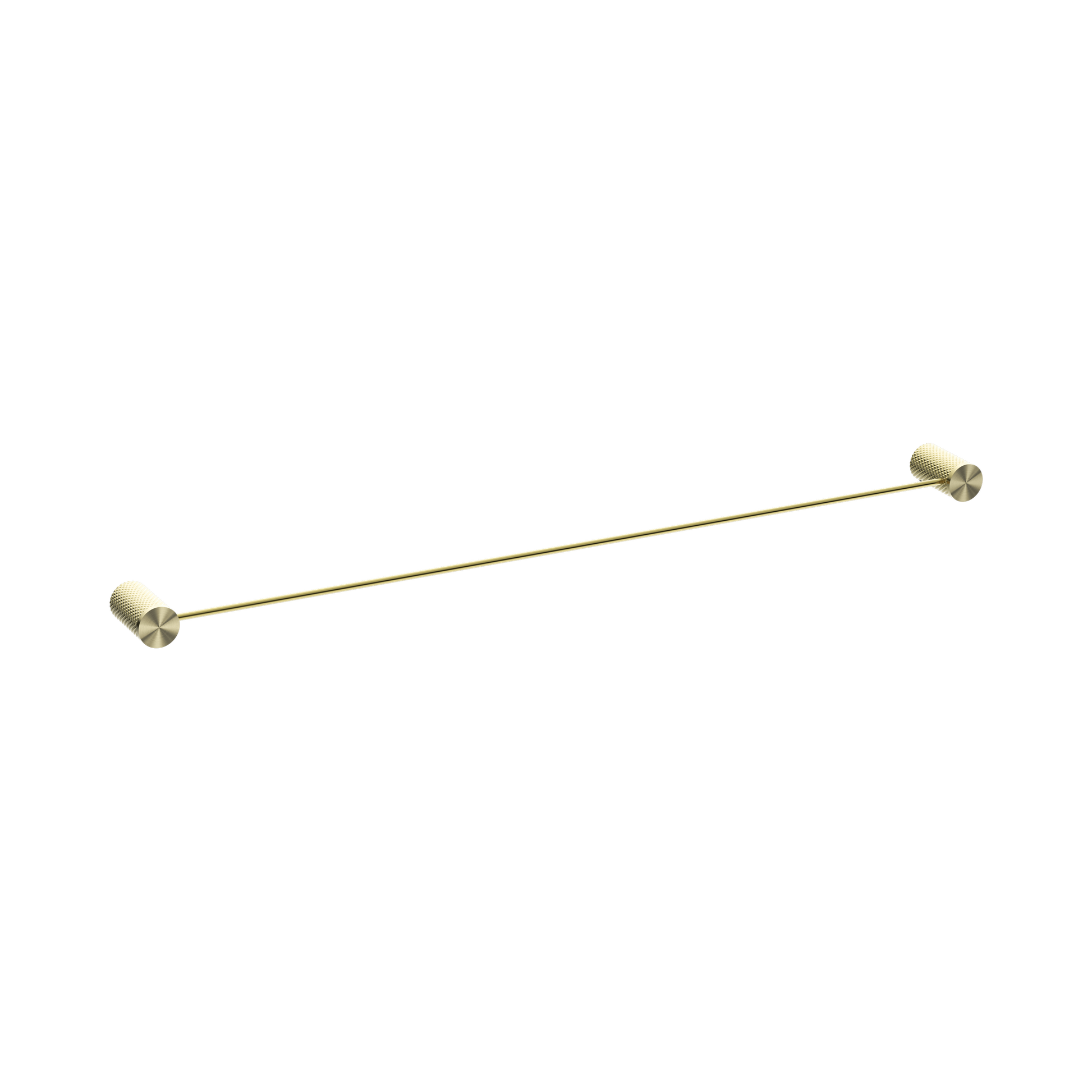 Nero Opal Single Towel Rail 800mm, Brushed Gold