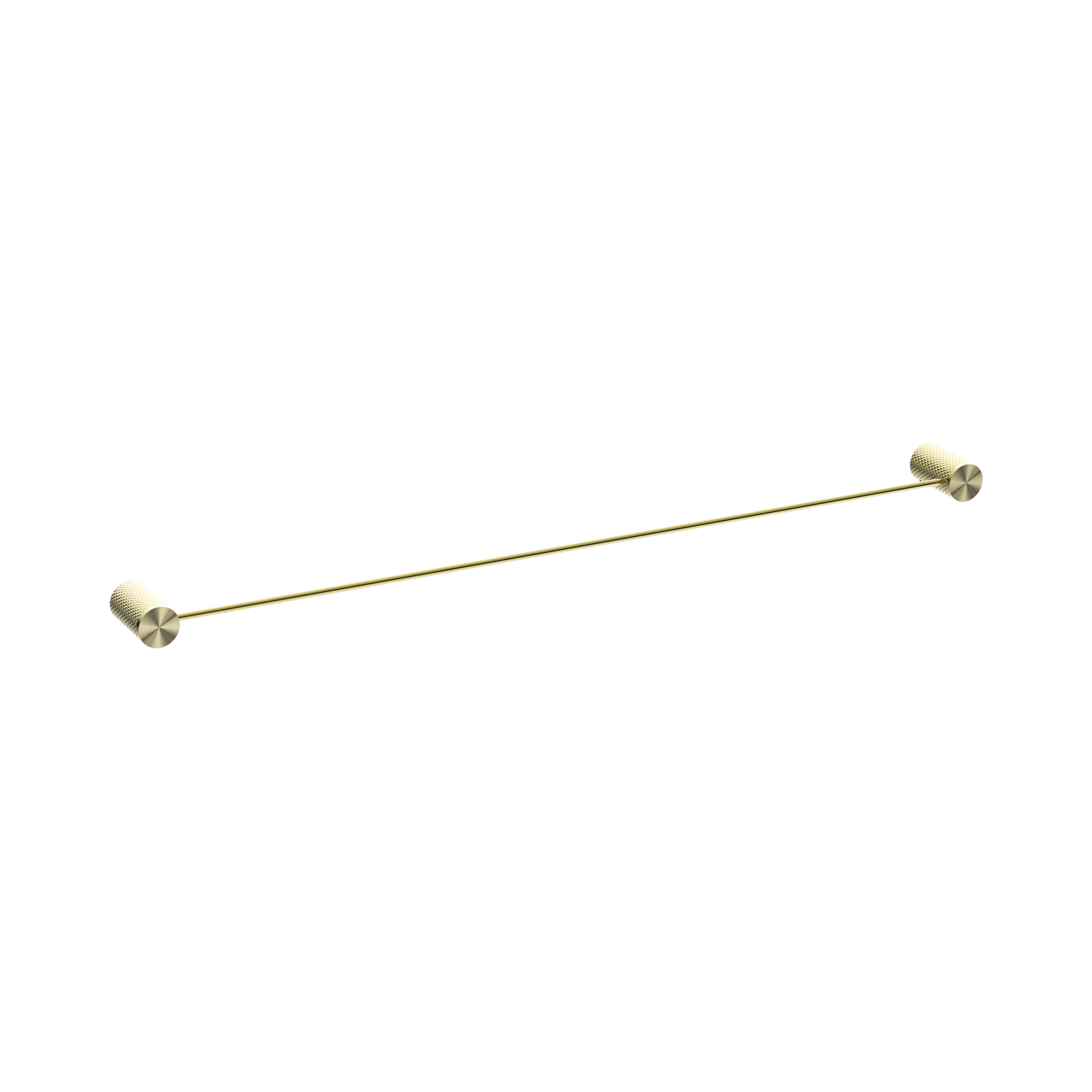 Nero Opal Single Towel Rail 800mm, Brushed Gold